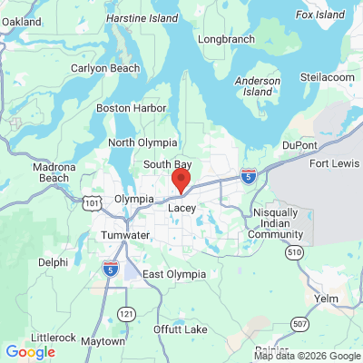 Map to  office in Olympia, WA