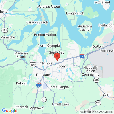 Map to  office in Olympia, WA