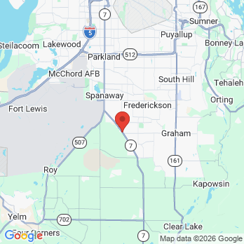Map to Tranquility Dental Wellness Center- Spanaway office in Spanaway, WA