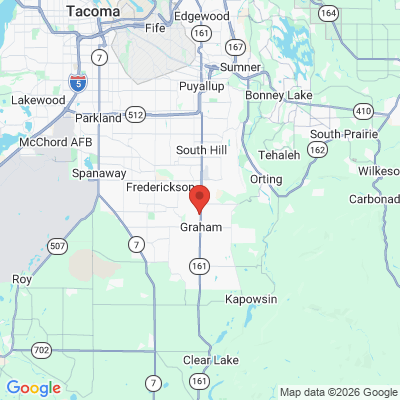 Map to  office in Graham, WA