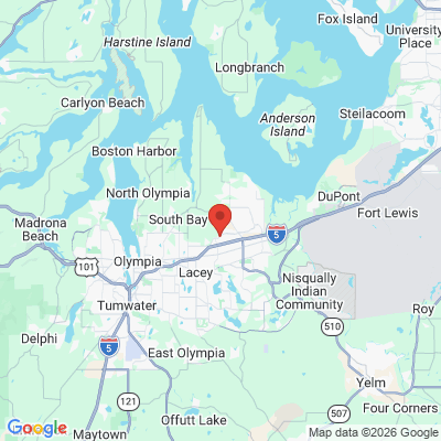 Map to  office in Olympia, WA
