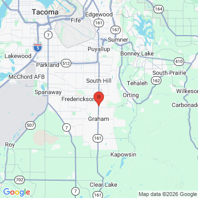 Map to  office in Graham, WA