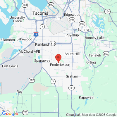 Map to  office in Tacoma, WA