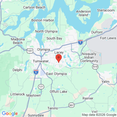 Map to  office in Lacey, WA