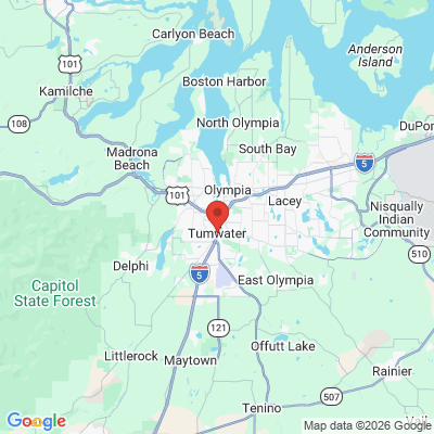 Map to  office in Tumwater, WA