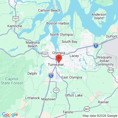 Map to  office in Tumwater, WA
