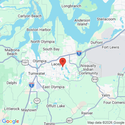 Map to  office in Lacey, WA