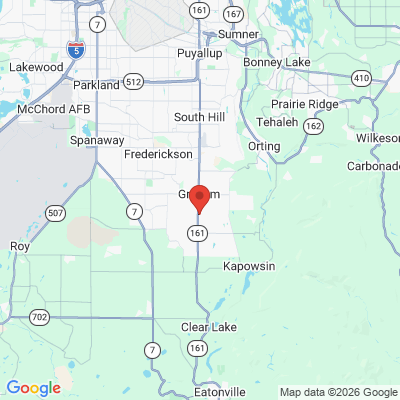 Map to  office in Graham, WA