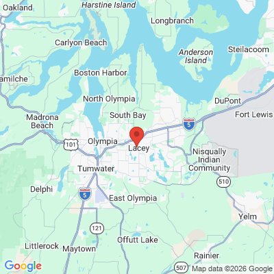 Map to  office in Lacey, WA