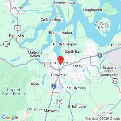 Map to  office in Olympia, WA