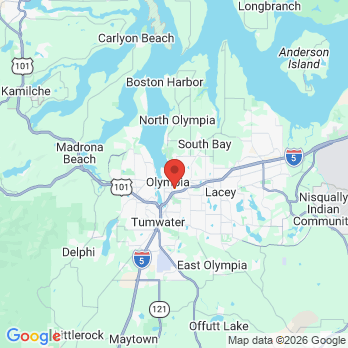 Map to Smiles on Eastside Dentistry office in Olympia, WA