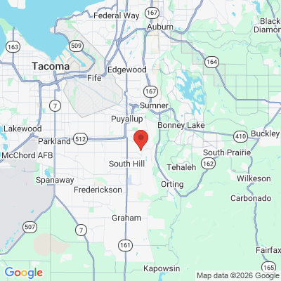 Map to  office in Puyallup, WA