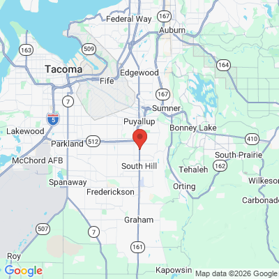 Map to  office in Puyallup, WA
