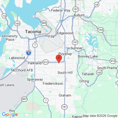 Map to  office in Puyallup, WA