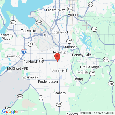 Map to  office in Puyallup, WA