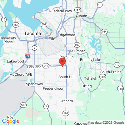 Map to  office in Puyallup, WA