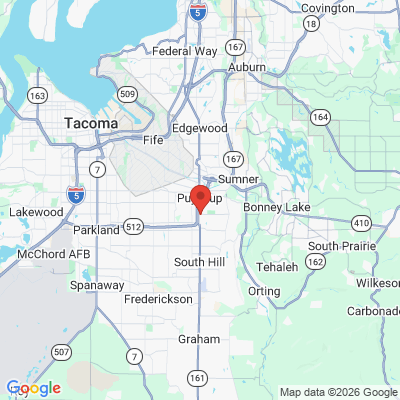 Map to  office in Puyallup, WA