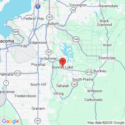 Map to  office in Bonney Lake, WA