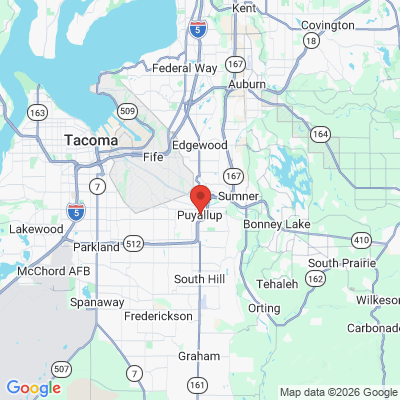 Map to  office in Puyallup, WA