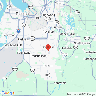 Map to  office in Puyallup, WA