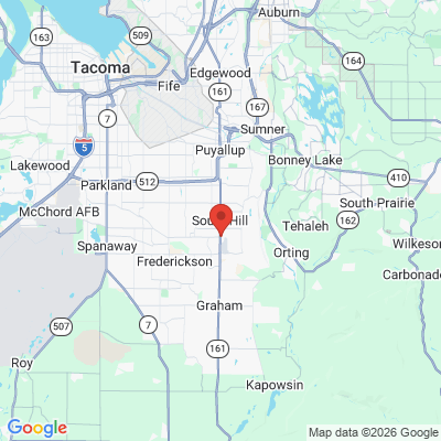 Map to  office in Puyallup, WA