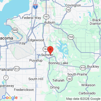 Map to Ziegele Smile Studio office in Sumner, WA
