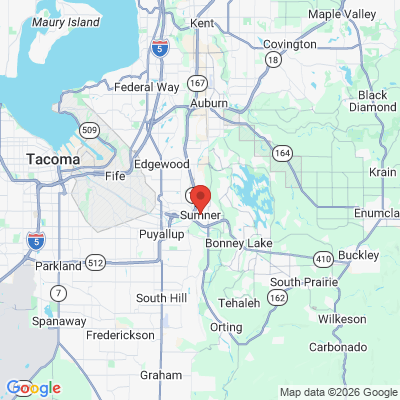 Map to  office in Sumner, WA