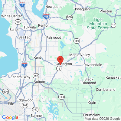Map to  office in Kent, WA