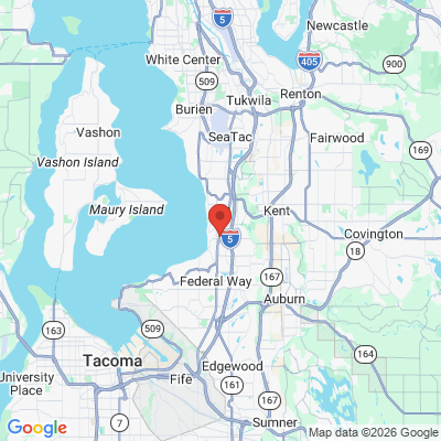 Map to  office in Edmonds Bay Dental