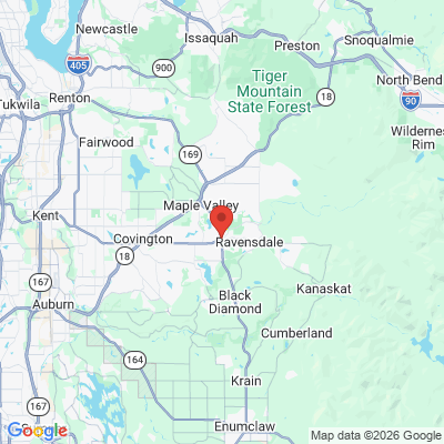 Map to  office in Maple Valley, WA