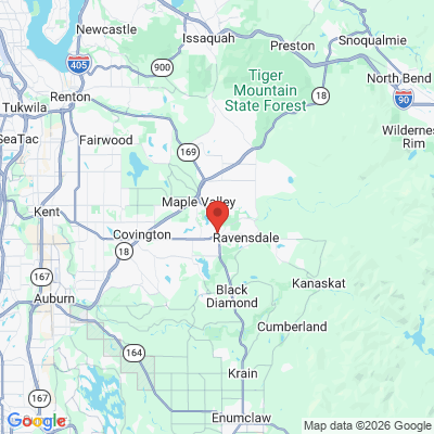 Map to  office in Maple Valley, WA