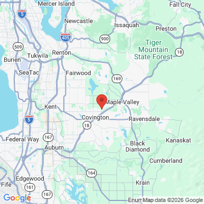Map to  office in Covington, WA