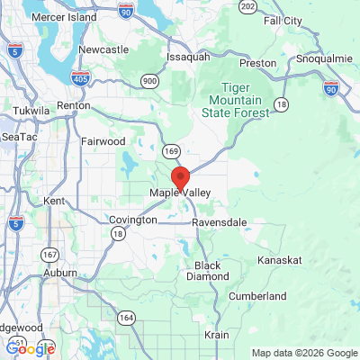 Map to  office in Wilderness Village, WA