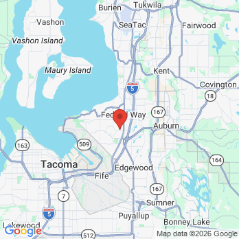 Map to Endura Family Dental Care office in Federal Way, WA