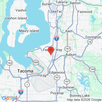 Map to Chong Aesthetic & Implant Dentistry office in Federal Way, WA