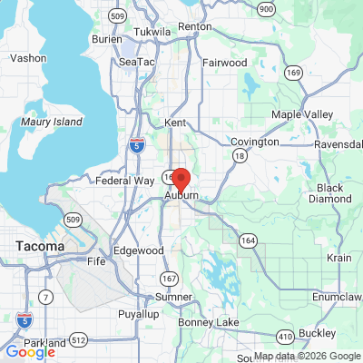 Map to  office in Auburn, WA