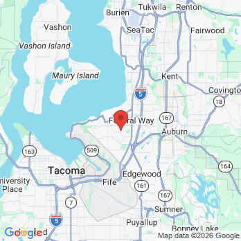 Map to First Smile Family Dental office in Federal Way, WA