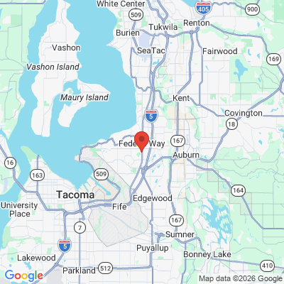 Map to  office in Federal Way, WA