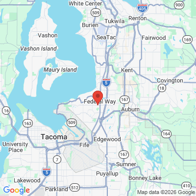 Map to  office in Federal Way, WA