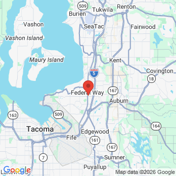Map to Amanda Huang office in Federal Way, WA