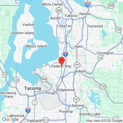 Map to  office in Federal Way, WA