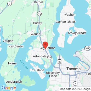 Map to GIG HARBOR FAMILY DENTISTRY office in Gig Harbor, WA
