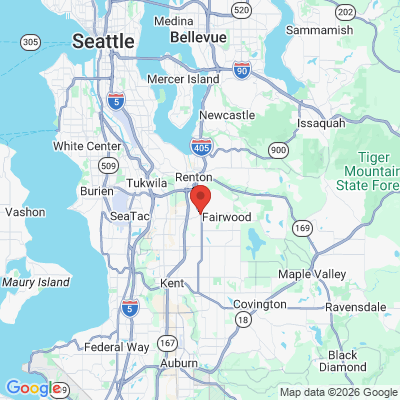 Map to  office in Renton, WA