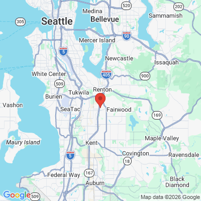 Map to  office in Renton, WA