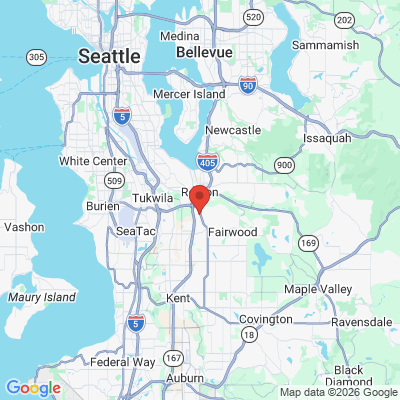 Map to  office in Renton, WA