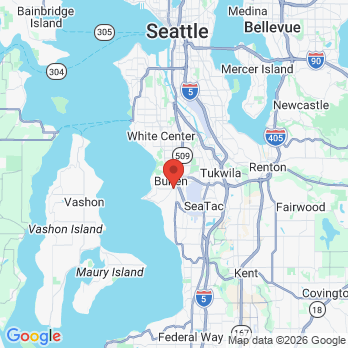 Map to Primary Office office in Burien, WA