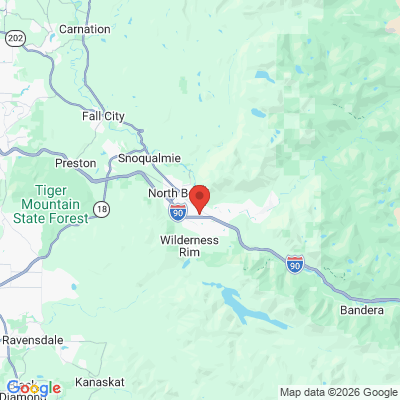 Map to  office in North Bend, WA