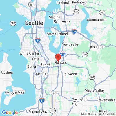 Map to  office in Renton, WA