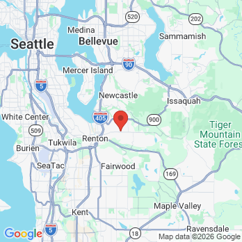 Map to Highland Family Dental-Dr Stephen Cho office in Renton, WA