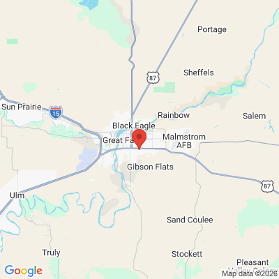 Map to  office in Great Falls, MT